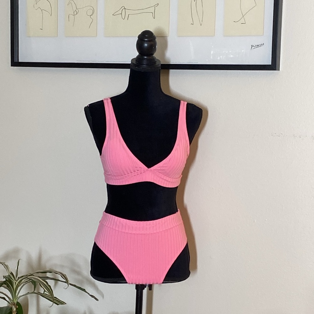SHEIN Pink two-piece bikini